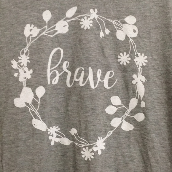 BRAVE T shirt - grey, size M - Picture 2 of 3